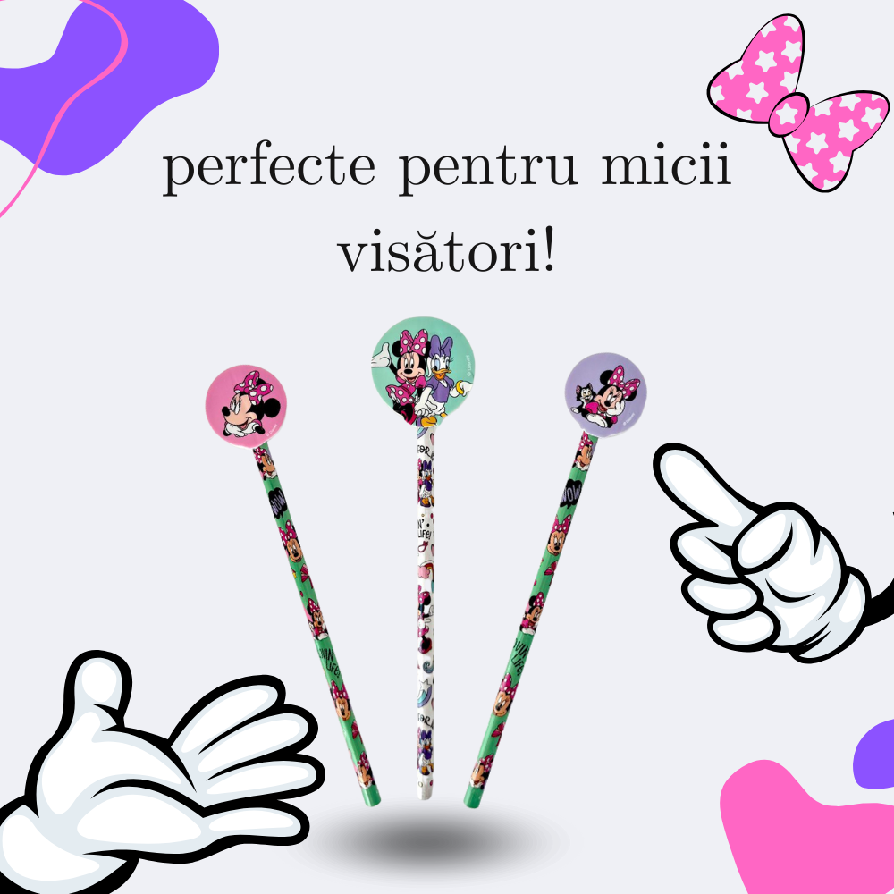3 Creioane Magice cu Minnie și Daisy