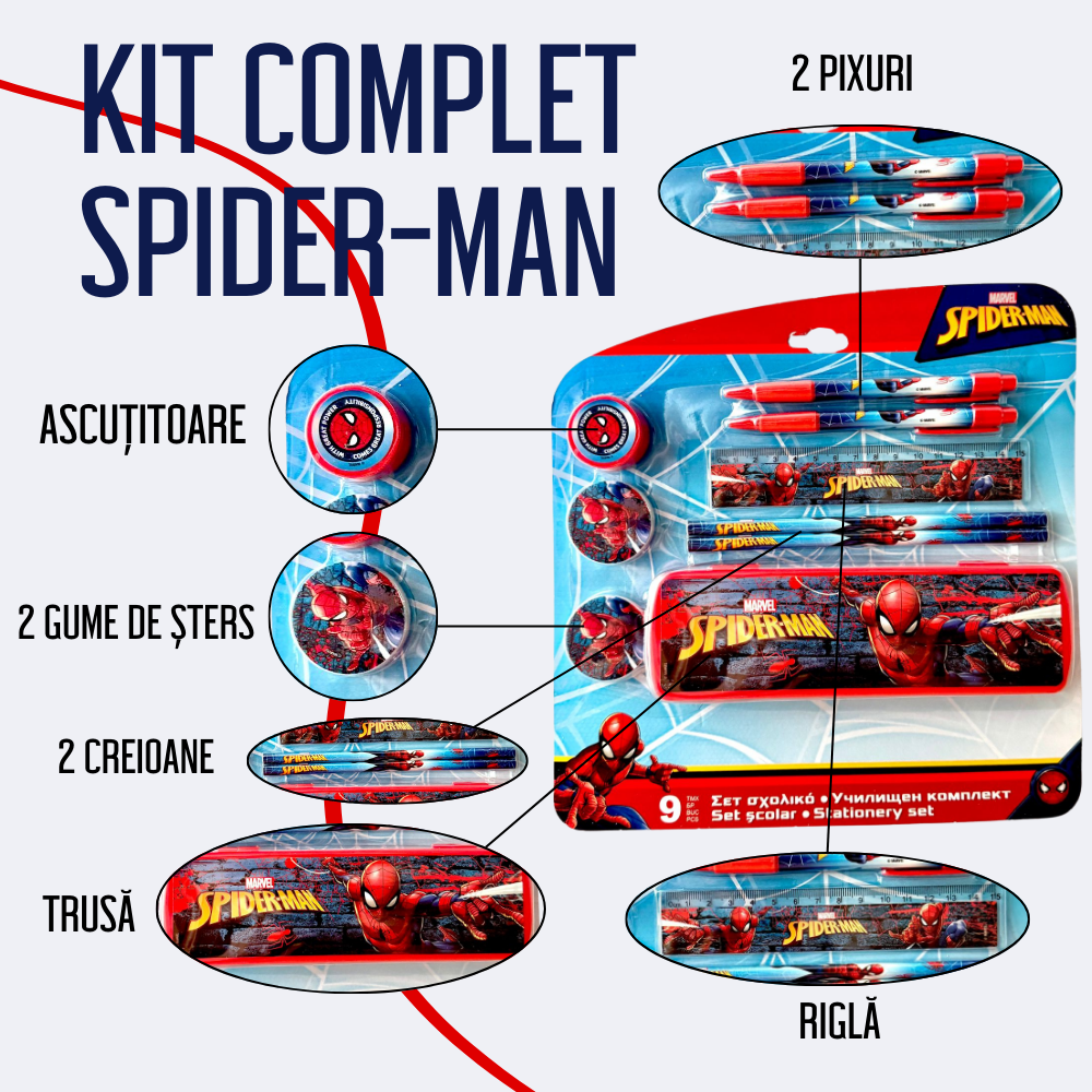 Kit Complet Spider-Man